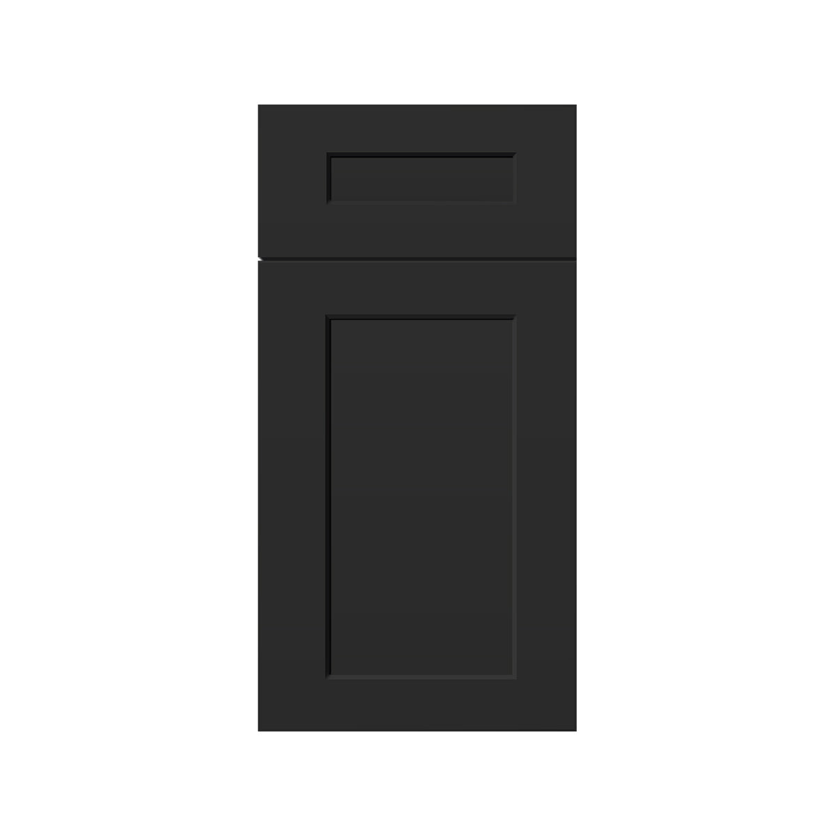 Shaker Series Charcoal Black Cabinets