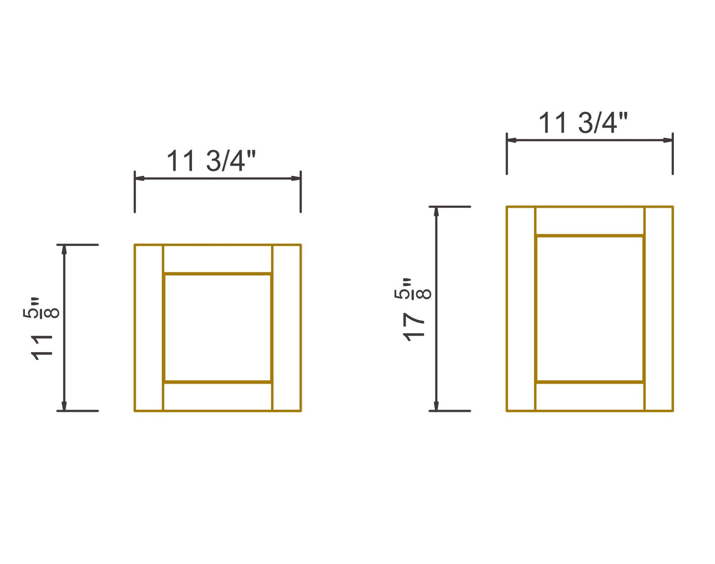 Shaker Series Origami White Cabinet
