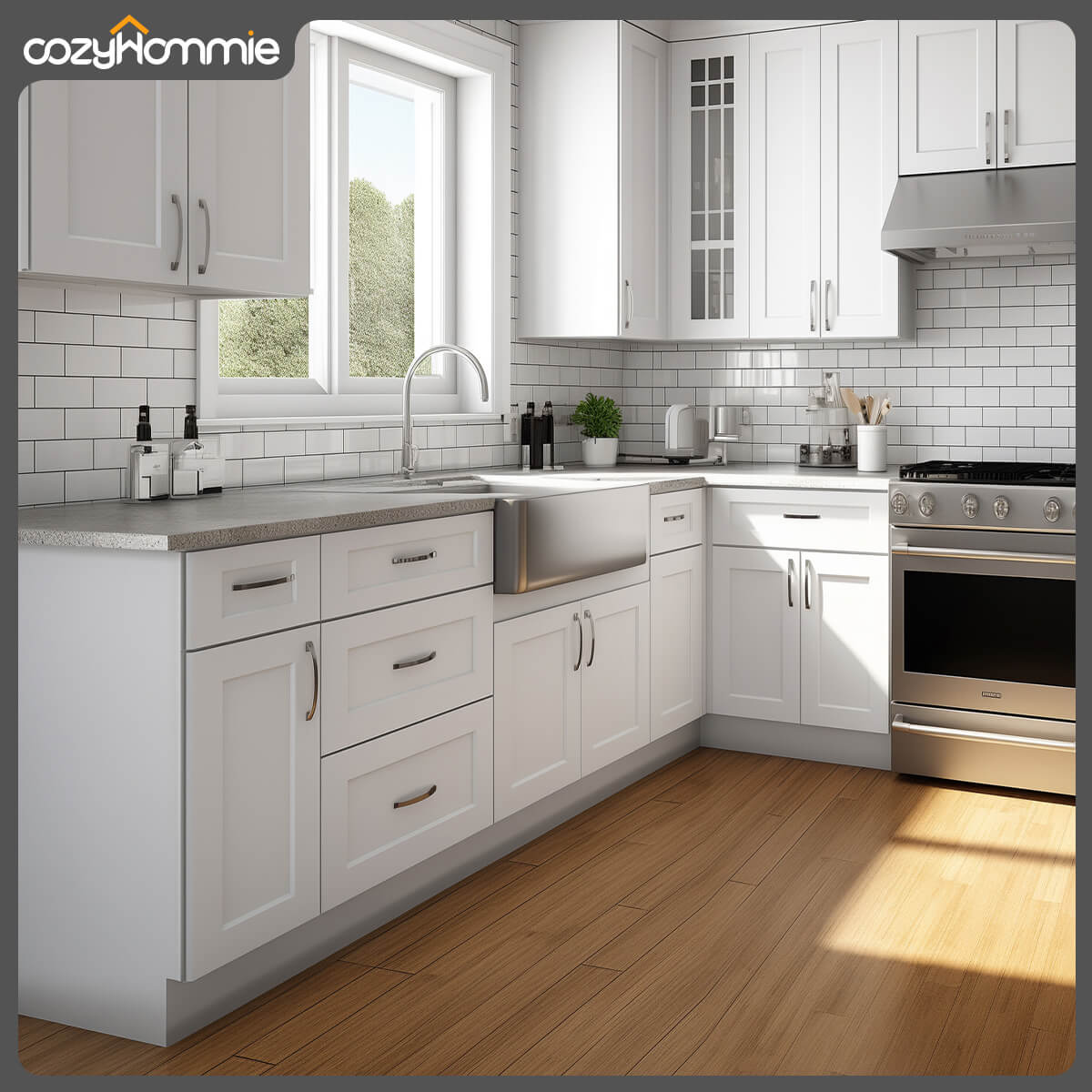 Shaker Series White Cabinet