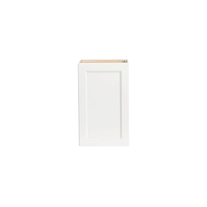 RTA Solid Wood Escada Kitchen/Living Room Wall Cabinet with 1 Door 2 Shelves