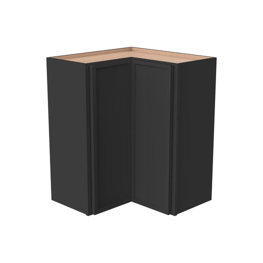 RTA Newtown Solid Wood Wall Easy Reach Cabinet Charcoal Black for Kitchen Bathroom and Laundry Storage