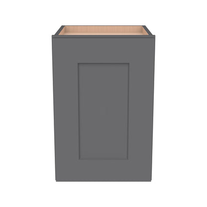 RTA Shaker Solid Wood Wall Cabinet Pebble Gray for Kitchen, Bathroom & Laundry Storage