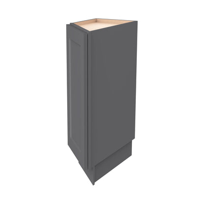 RTA Solid Wood Shaker Base End Angle Cabinets Pebble Gray, Bathroom & Laundry Room Storage