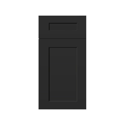 Shaker Series Charcoal Black Cabinets