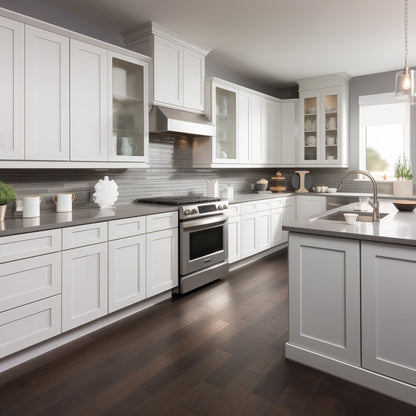 Shaker Series Origami White Cabinet