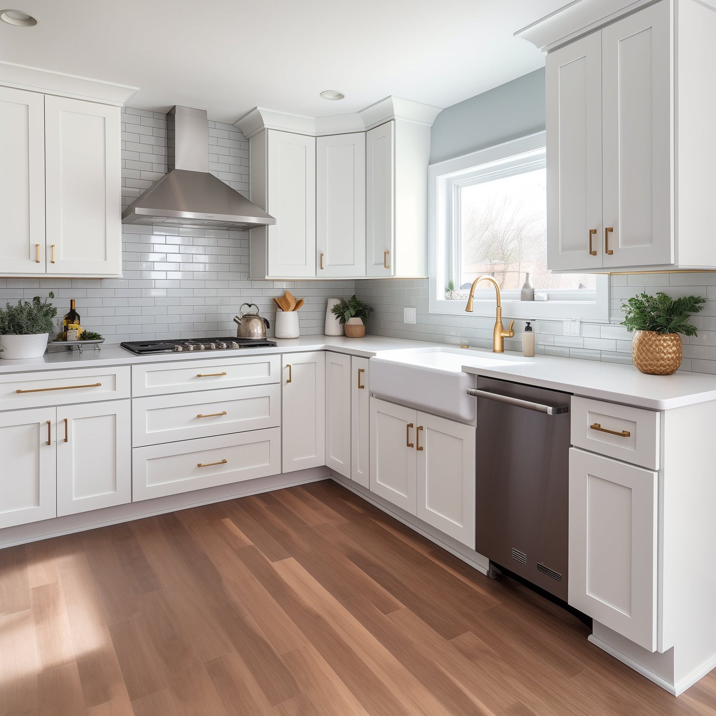 Shaker Series Origami White Cabinet