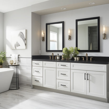 Shaker Series Origami White Cabinet